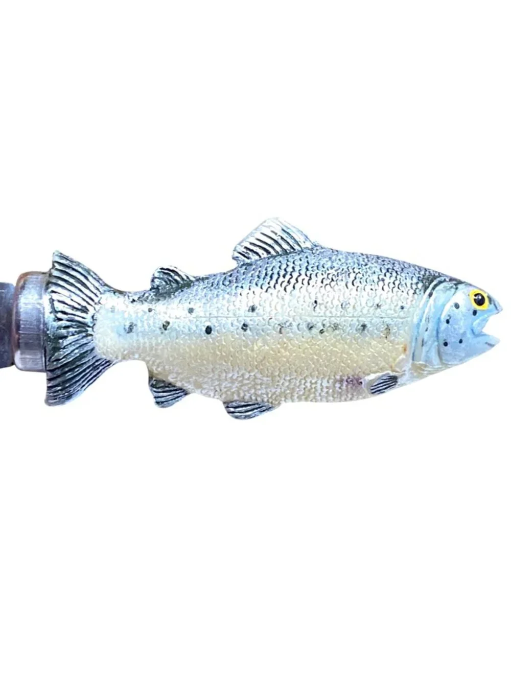 Fish Handle Stainless Steel Spreader Set Of 4 For Cheese Or Butter Hand-Painted